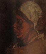 Vincent Van Gogh Head of a Peasant Woman with White Cap (nn04) painting